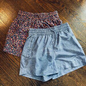 Athleta Girl "Play More" shorts - 2 pairs - size 12